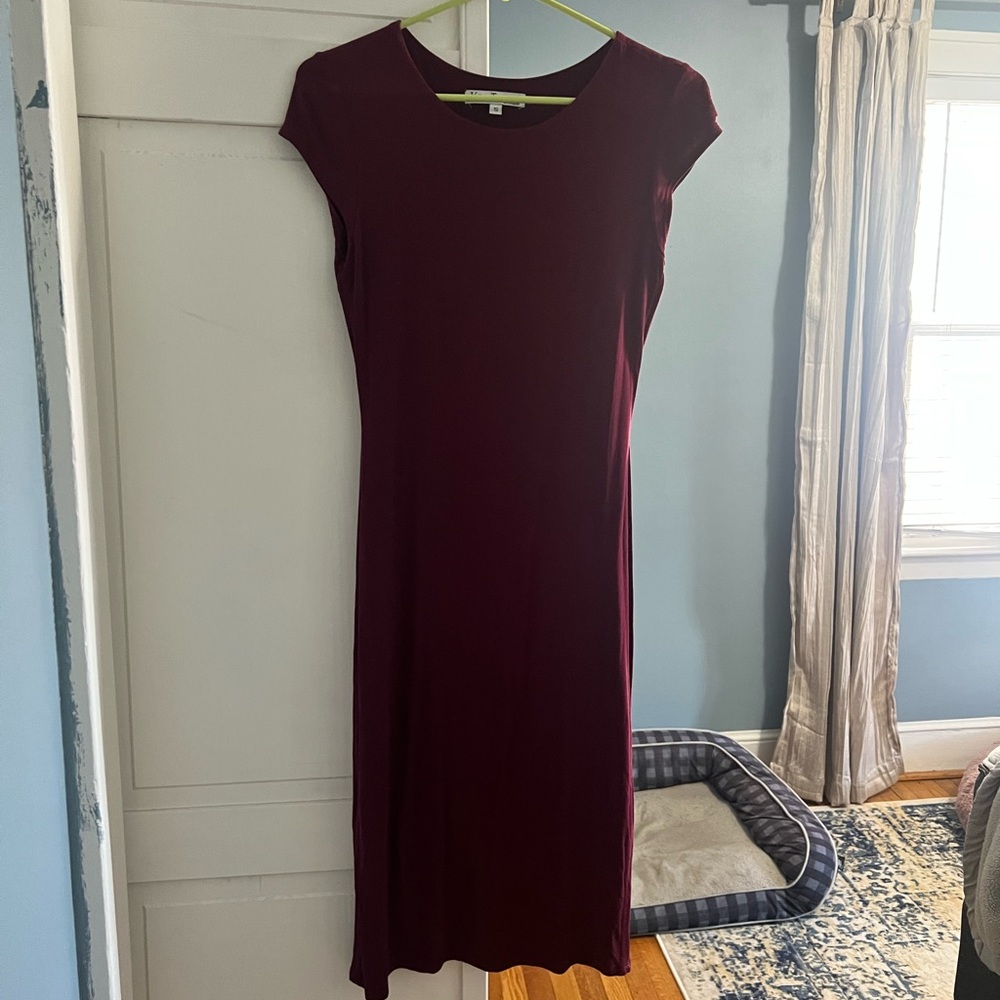 Burgundy Dress by Velvet Torch